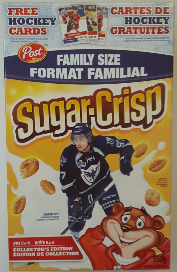 POST SUGAR CRISP CONNER MCDAVID BACK AND JEREMY ROY FRONT
