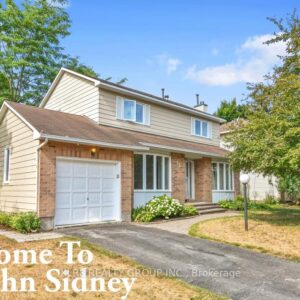 12 JOHN SIDNEY CRESCENT Ottawa, Ontario K2S1J7 MLS® Number: X13061022